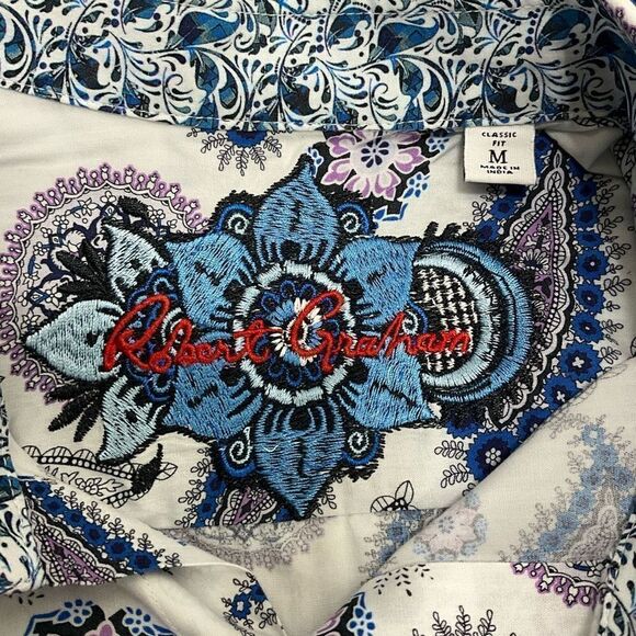ROBERT GRAHAM Paisley Dress Shirt - Picture 5 of 6